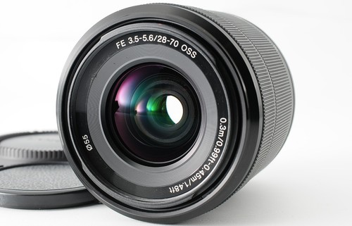 Obiettivo zoom sony - zoom, 28-70mm