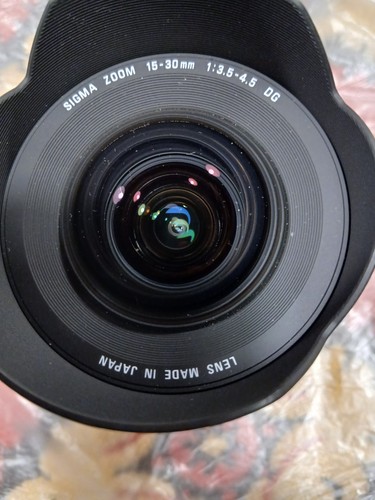 Sigma zoom 15 - sigma, ex