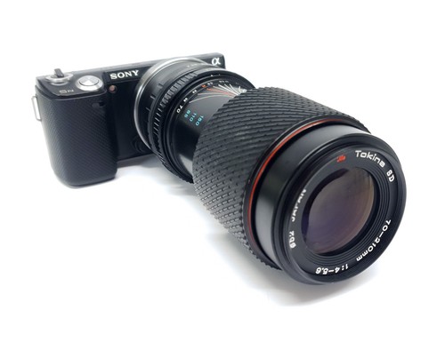 Sony fit tokina 70 - sd, 70-210